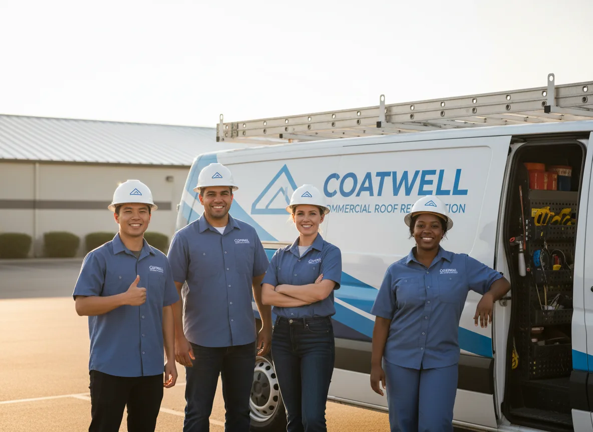 Commercial roof coating company in Silver Lake, KS